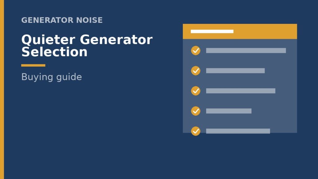 Best Quiet Inverter Generators: 5 Compared by Rated Noise